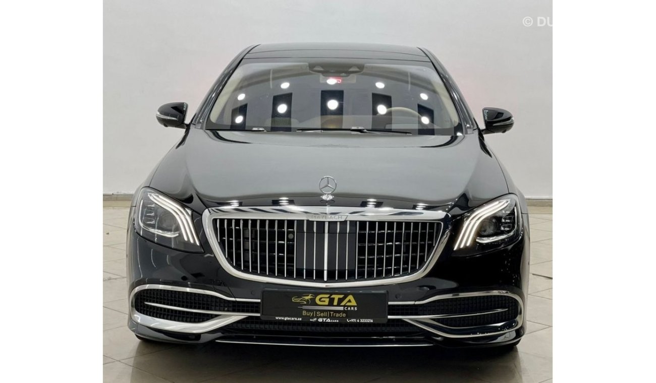 مرسيدس مايباخ S560 مايباخ 2020 Mercedes S560 Maybach 4MATIC, Full Gargash Service History, European Specs