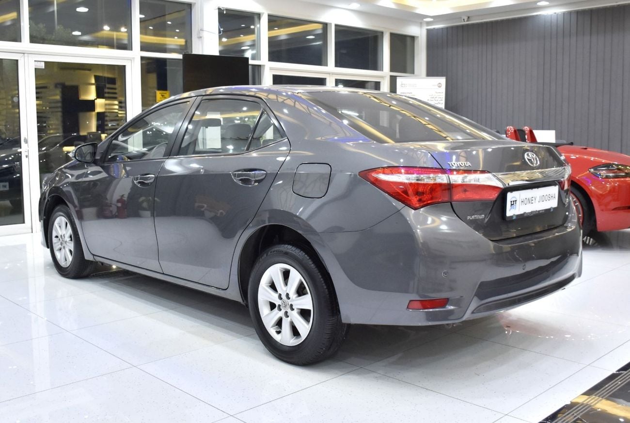 Toyota Corolla EXCELLENT DEAL for our Toyota Corolla 1.6L ( 2014 Model ) in Grey Color GCC Specs