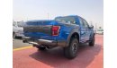 فورد F 150 FORD F150 RAPTOR SUPER CAB 3.5L ، بنزين ، 4WD ، موديل 2021 ، خارجي أزرق مع جلد داخلي أزرق وأسود ، لل