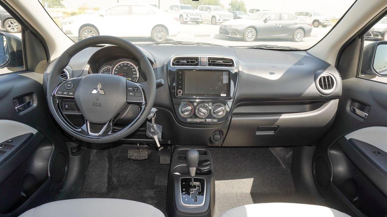 Mitsubishi Attrage Brand New Mitsubishi Attrage 2025 Export 1.2L 2WD Petro|Grey/Silver|ATTRAGE-PREM-25|