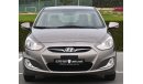 Hyundai Accent GCC EXCELLENT CONDITION WITHOUT ACCIDENT