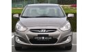 Hyundai Accent GCC EXCELLENT CONDITION WITHOUT ACCIDENT