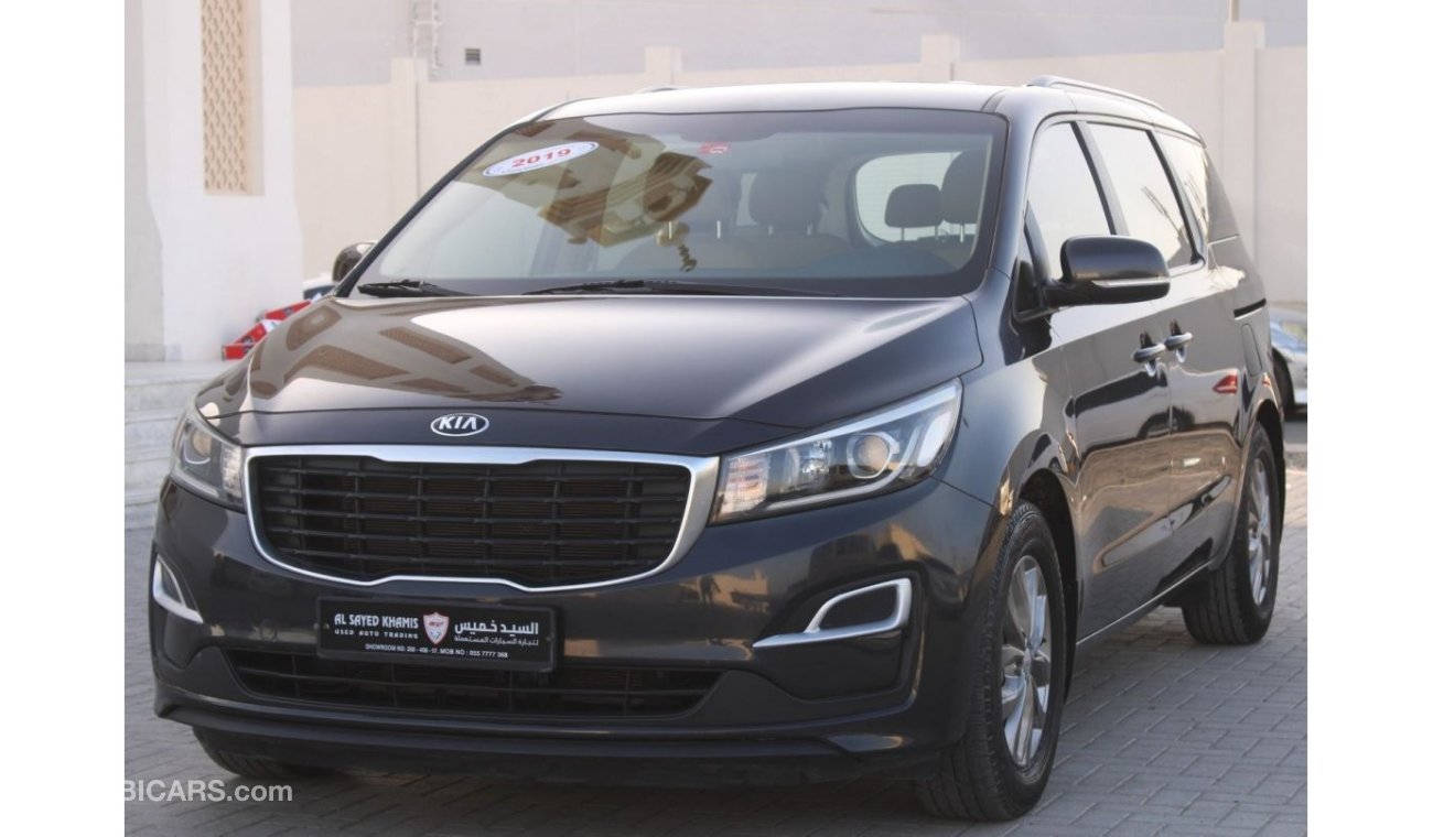 Kia Carnival Kia Carnival 2019 GCC, in excellent condition, without accidents