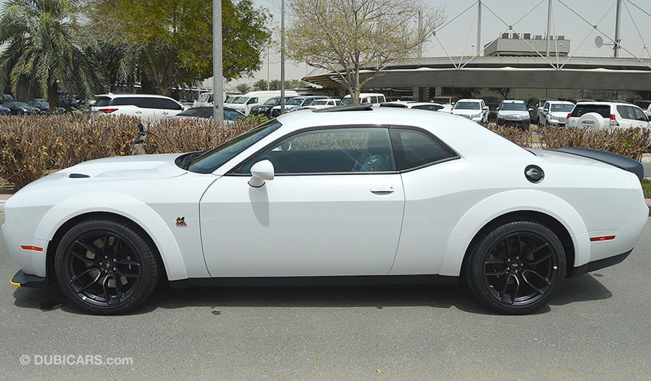 Dodge Challenger 2019 Scatpack WIDEBODY, 6.4L V8 GCC, 0km w/ 3 Years or 100,000km Warranty (RAMADAN OFFER)