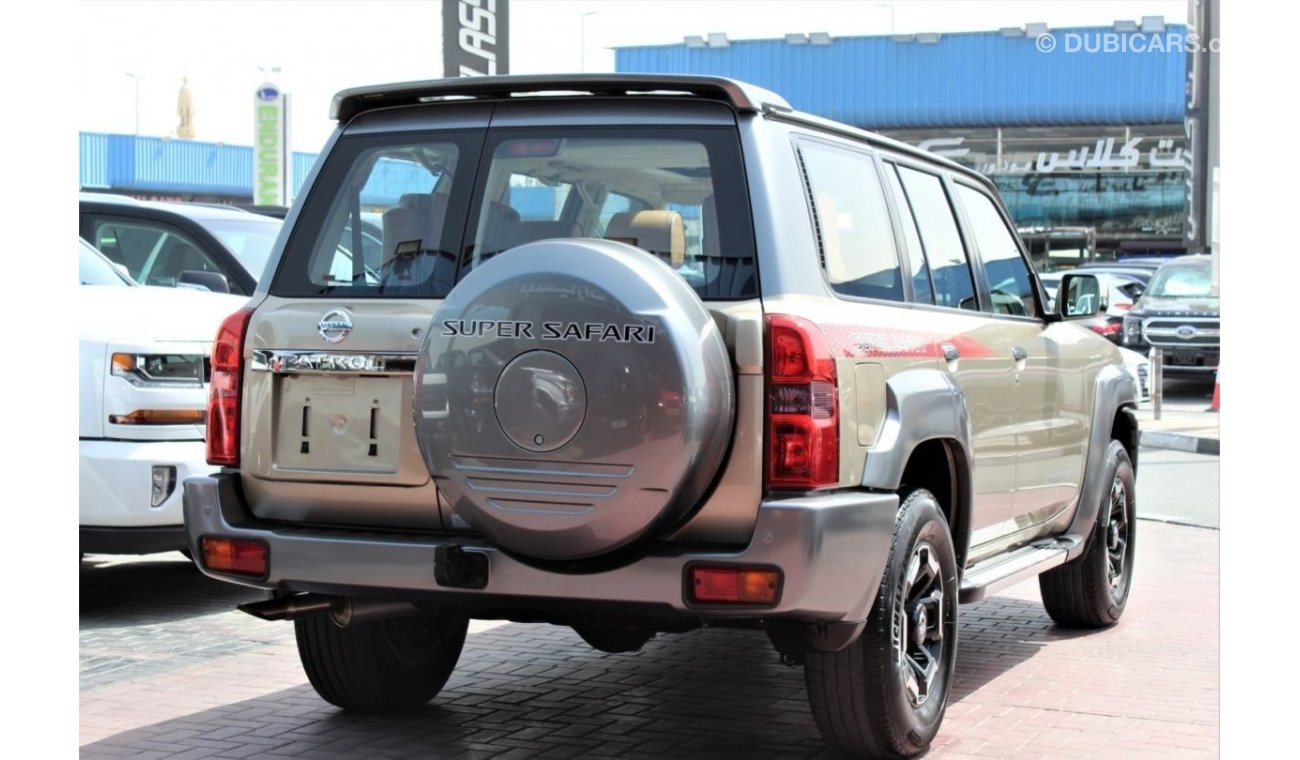 نيسان باترول سوبر سفاري SUPER SAFARI FULLY LOADED 2021 GCC WITH AGENCY WARRANTY IN MINT CONDITION