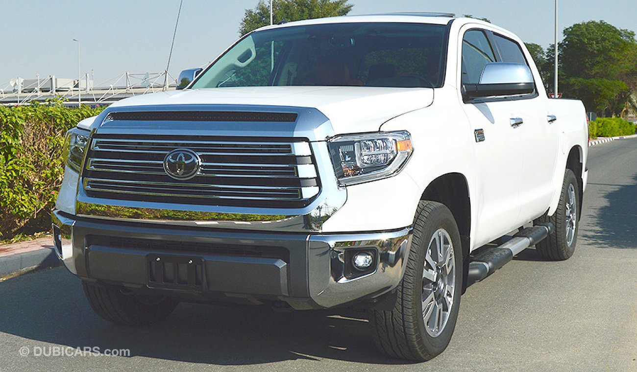 Toyota Tundra 2018, 1794 Edition Full Options, 5.7L, V8, BSM, Radar, 0 km, RAMADAN OFFER!