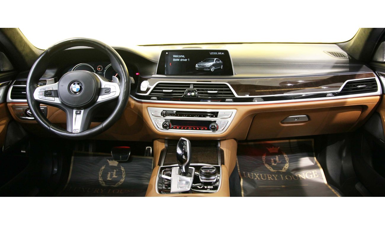 بي أم دبليو 760 2017,BMW M760LI,GCC UNDER WARRANTY AND CONTRACT SERVICE