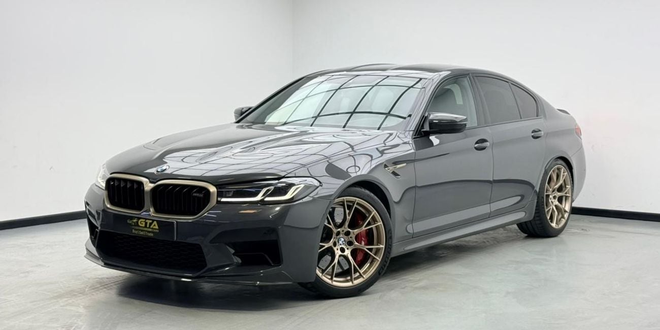 BMW M5 2022 BMW M5 CS, Warranty, Full BMW Service History, Excellent Condition, European Spec.