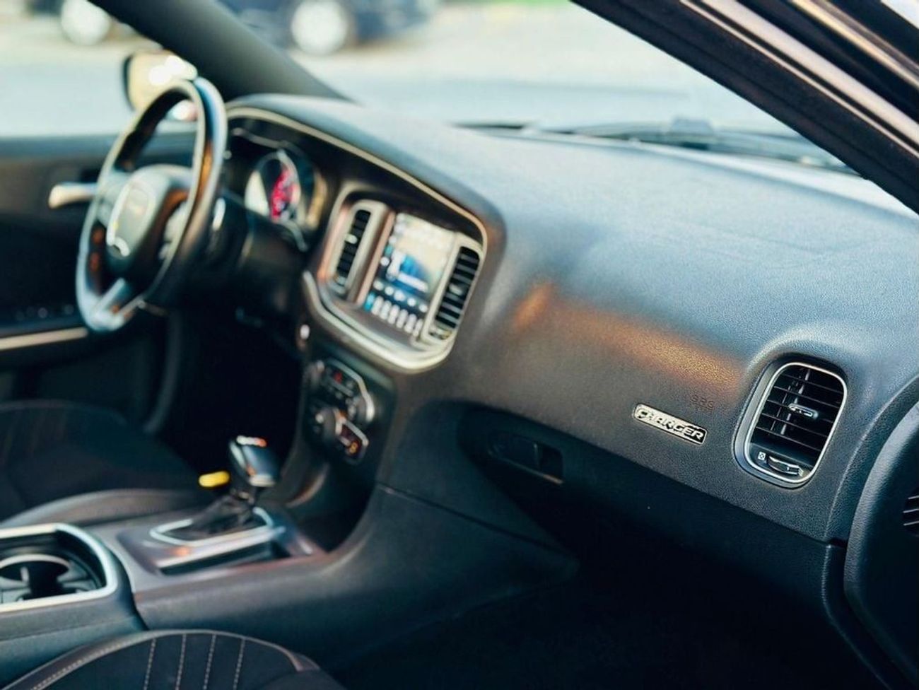 Dodge Charger 5.7L R/T | Monthly AED 1310/- | 0% DP | Widebody Kit | Sunroof | Fog Lights | # 62041