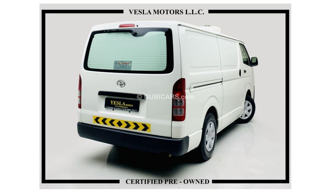 Used Toyota Hiace CARGO VAN + 3 SEATERS + CHILLER + CENTRAL LOCK / 2019