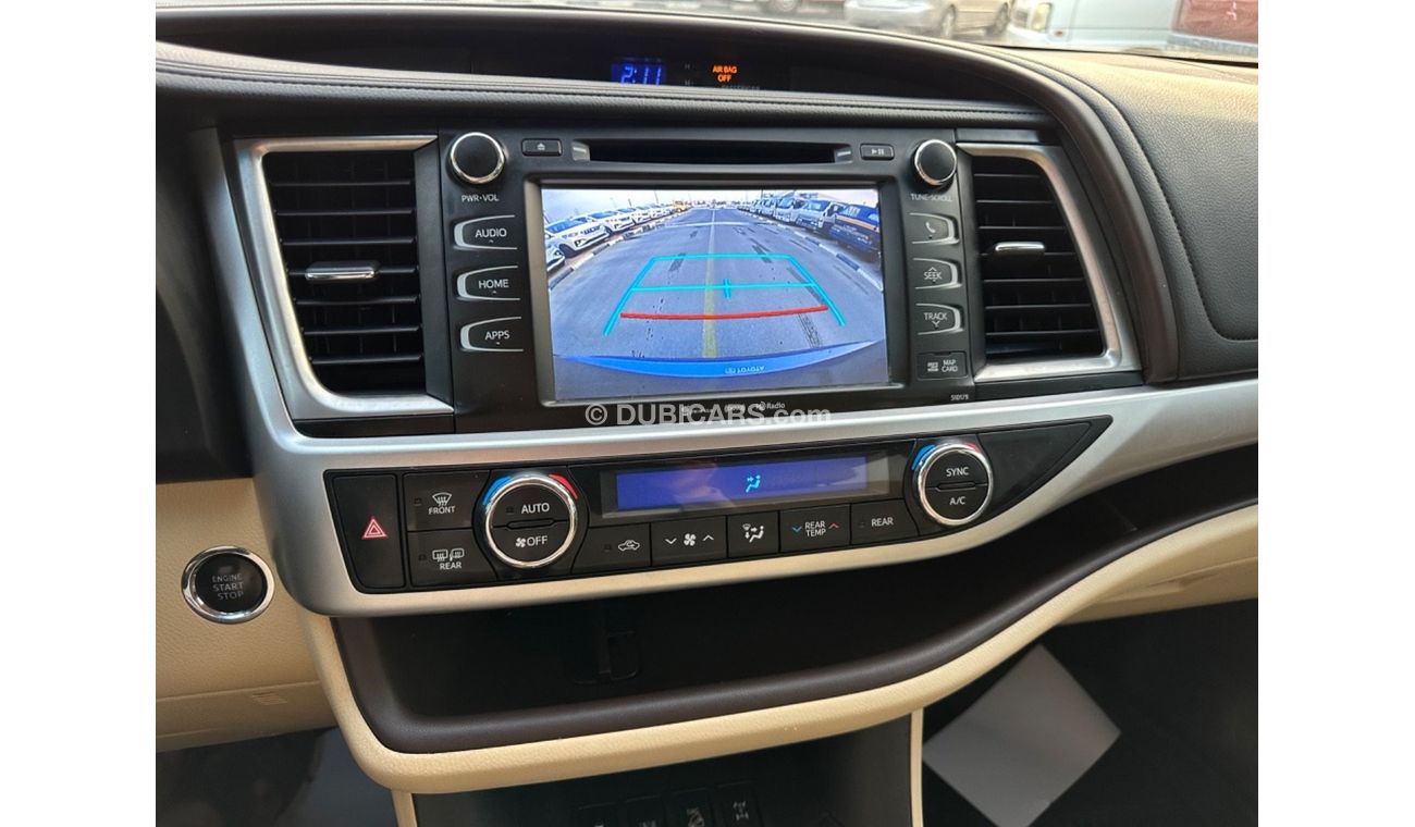 Toyota Highlander 2017 TOYOTA HIGHLANDER XLE 4x4 IMPORTED FROM USA VERY CLEAN CAR INSIDE AND OUT SIDE FOR MORE INFORMA