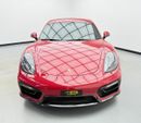 Porsche 718 Cayman GTS 4.0L A/T 2016 Porsche Cayman GTS – Agency Full Service History, GCC