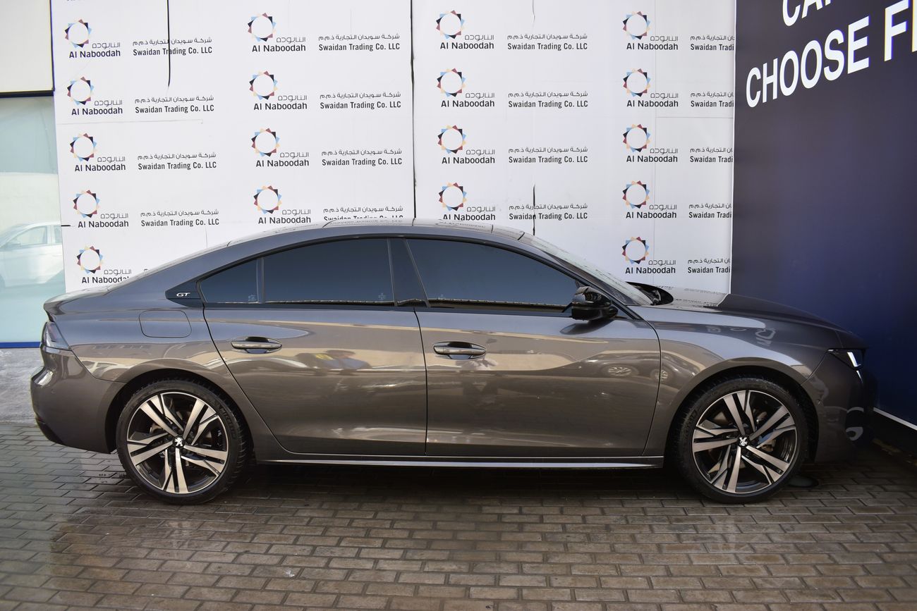 بيجو 508 AED 1679 PM | 1.6L GT GCC ANUFACTURER WARRANTY | UP TO 2027 OR 200K