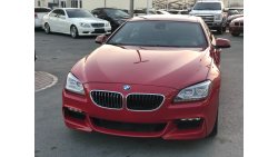 BMW 640i Bmw 640 model 2013 GCC car prefect condition full option low mileage panoramic roof leather seats ba