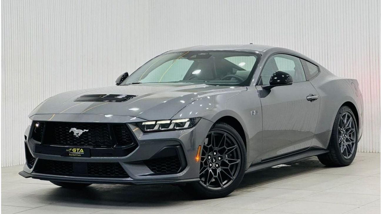 Ford Mustang 2024 Ford Mustang GT, March 2029 Ford Warranty + Service Pack, Very Low Kms, GCC