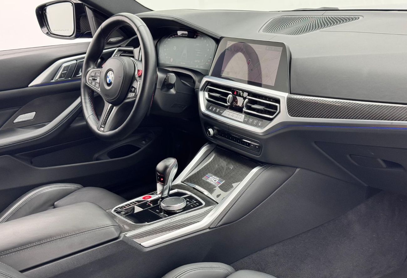 BMW M4 Competition 3.0L 2023 BMW M4 Competition, Edition 50 Jahre BMW M, 2028 BMW Warranty + Service Contra