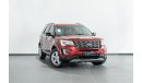 Ford Explorer 2017 Ford Explorer XLT AWD / Ford Al Tayer 5 Year 100k kms Warranty