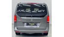 Mercedes-Benz V 250 Avantgarde Avantgarde Avantgarde 2018 Mercedes-Benz V250 AvantGarde, Warranty, Service History, GCC