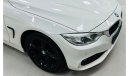 BMW 420i Sport Line GCC .. FSH .. Sunroof .. Sport .. 4 Cyl .