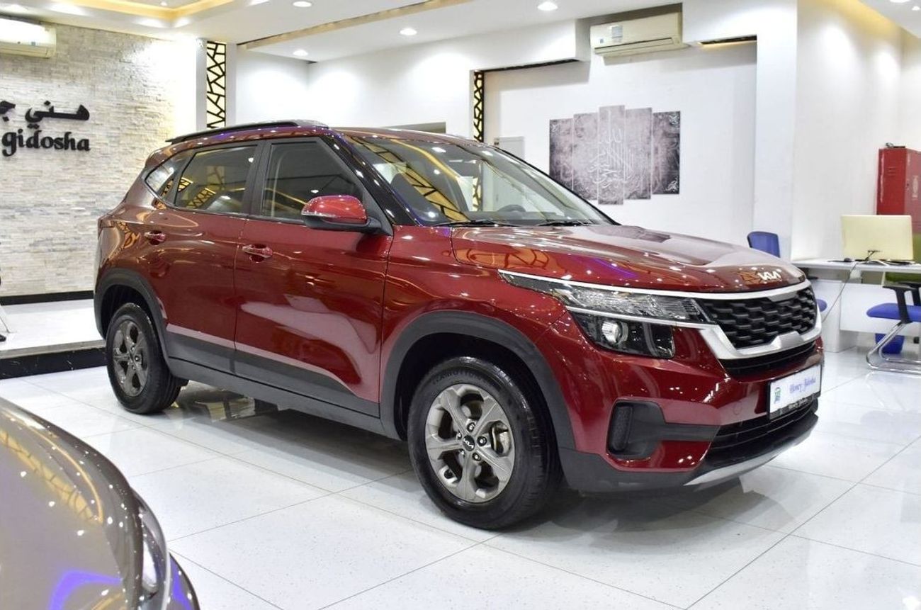 Kia Seltos EXCELLENT DEAL for our KIA Seltos ( 2023 Model ) in Red Color GCC Specs