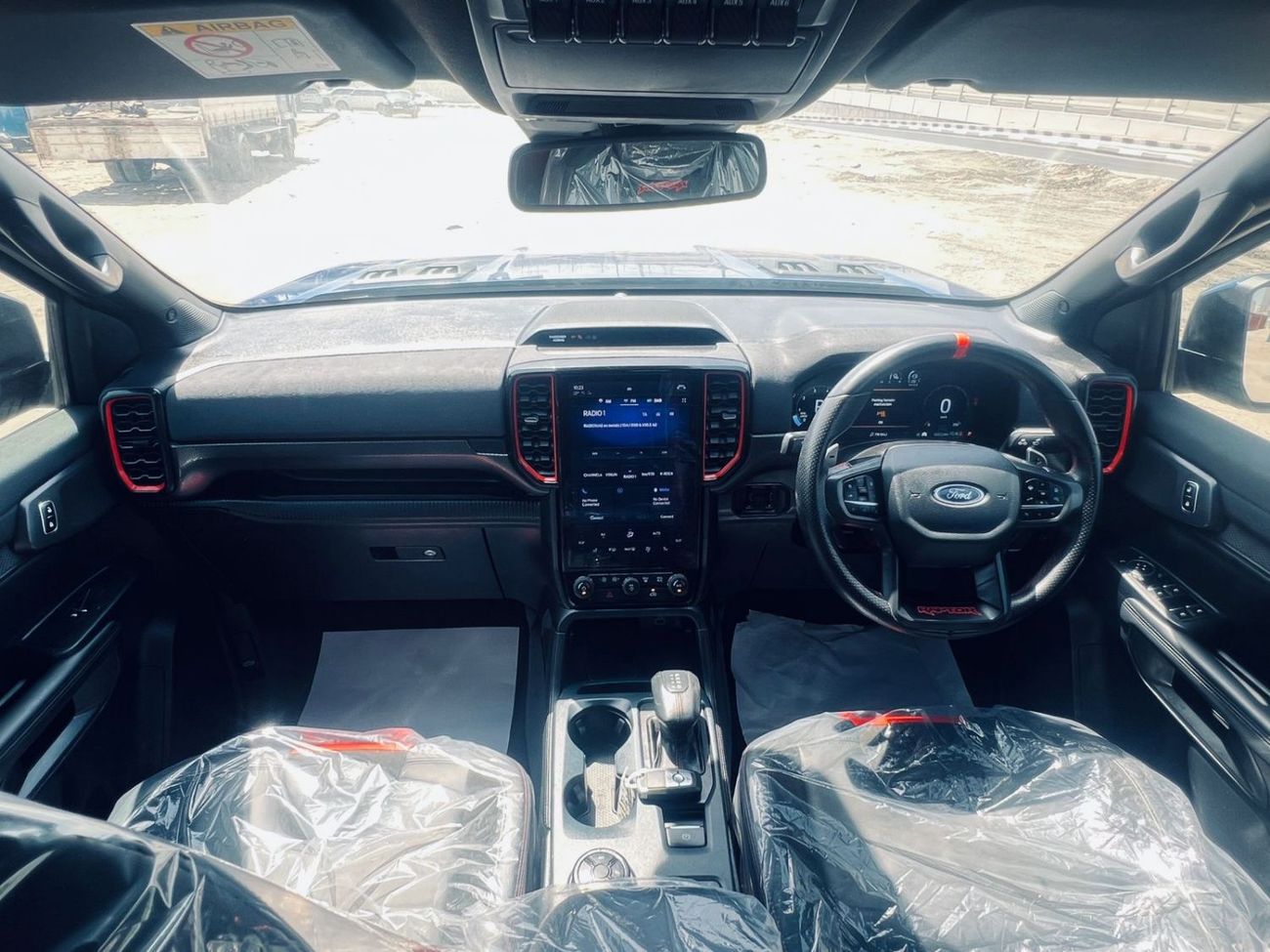 Ford Ranger Raptor PETROL ENGINE 3.0 LITER ,RIGHT HAND DRIVE ,AUTOMATIC GEAR ,PUSH START