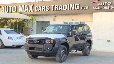 Toyota Prado  TOYOTA PRADO PETROL 2.4T E BASIC 2025 MODEL BLACK INSIDE BLACK