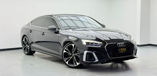 Audi A5 2022 Audi A5 40 TFSI S-Line, 2027 Audi Warranty + Service Pack, Full Audi Service History, GCC