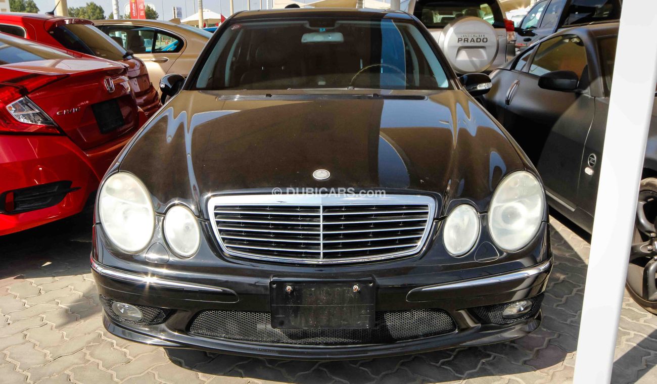 Mercedes-Benz E 500 With E55 Body kit