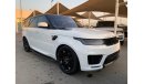 لاند روفر رانج روفر سبورت إتش أس إي Range rover sport   موديل:2016   لون السياره ابيض ولون السقف اسود وداخليتها جلد اسود   مواصفاتها: فو