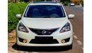 Nissan Tiida SL Plus 470/-Monthly l GCC l Sunroof, Leather, Cruise l Accident Free