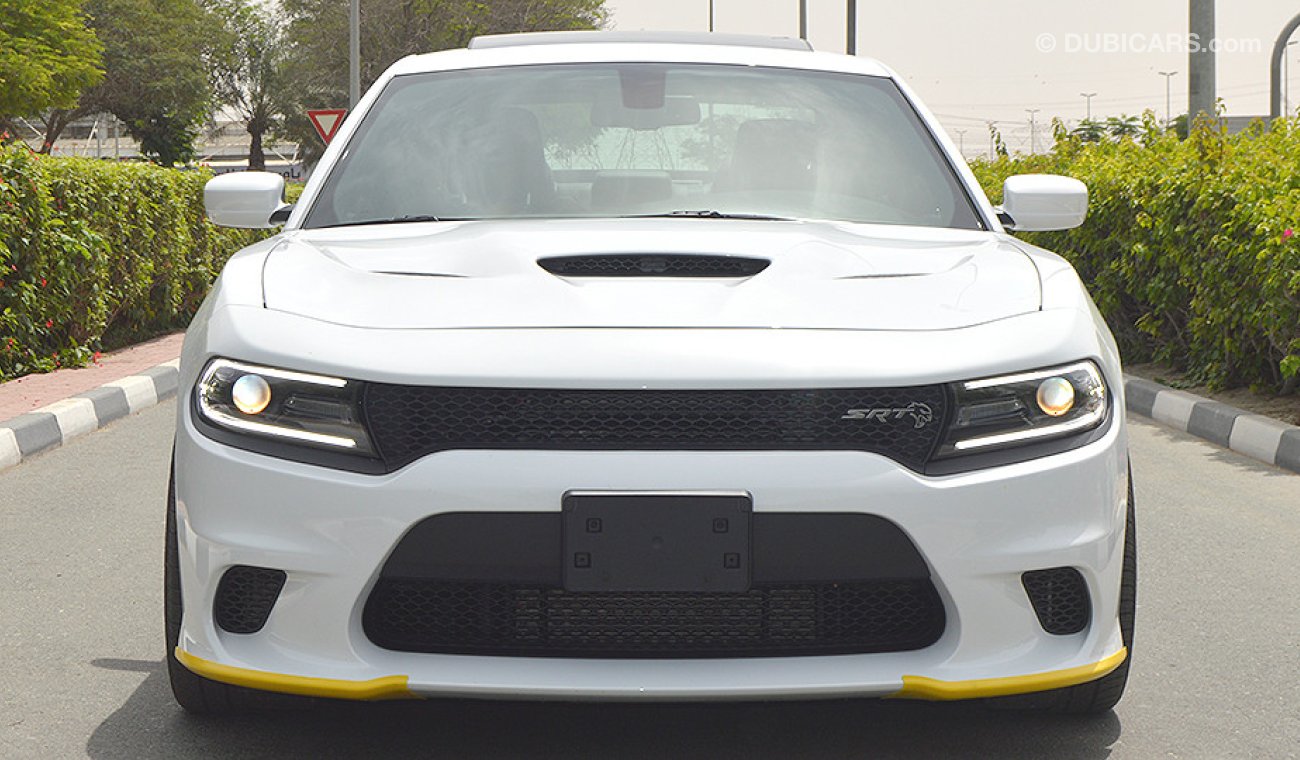 Dodge Charger Hellcat 2018, V8 6.2L 0km, GCC Specs with 3 Years or 100K km Warranty