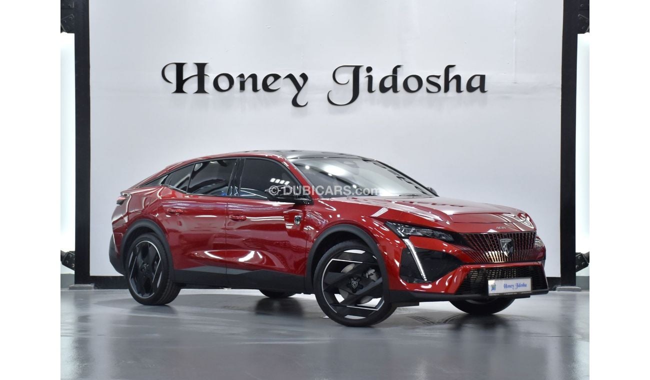 Peugeot 408 EXCELLENT DEAL for our Peugeot 408 GT ( 2024 Model ) in Red Color GCC Specs