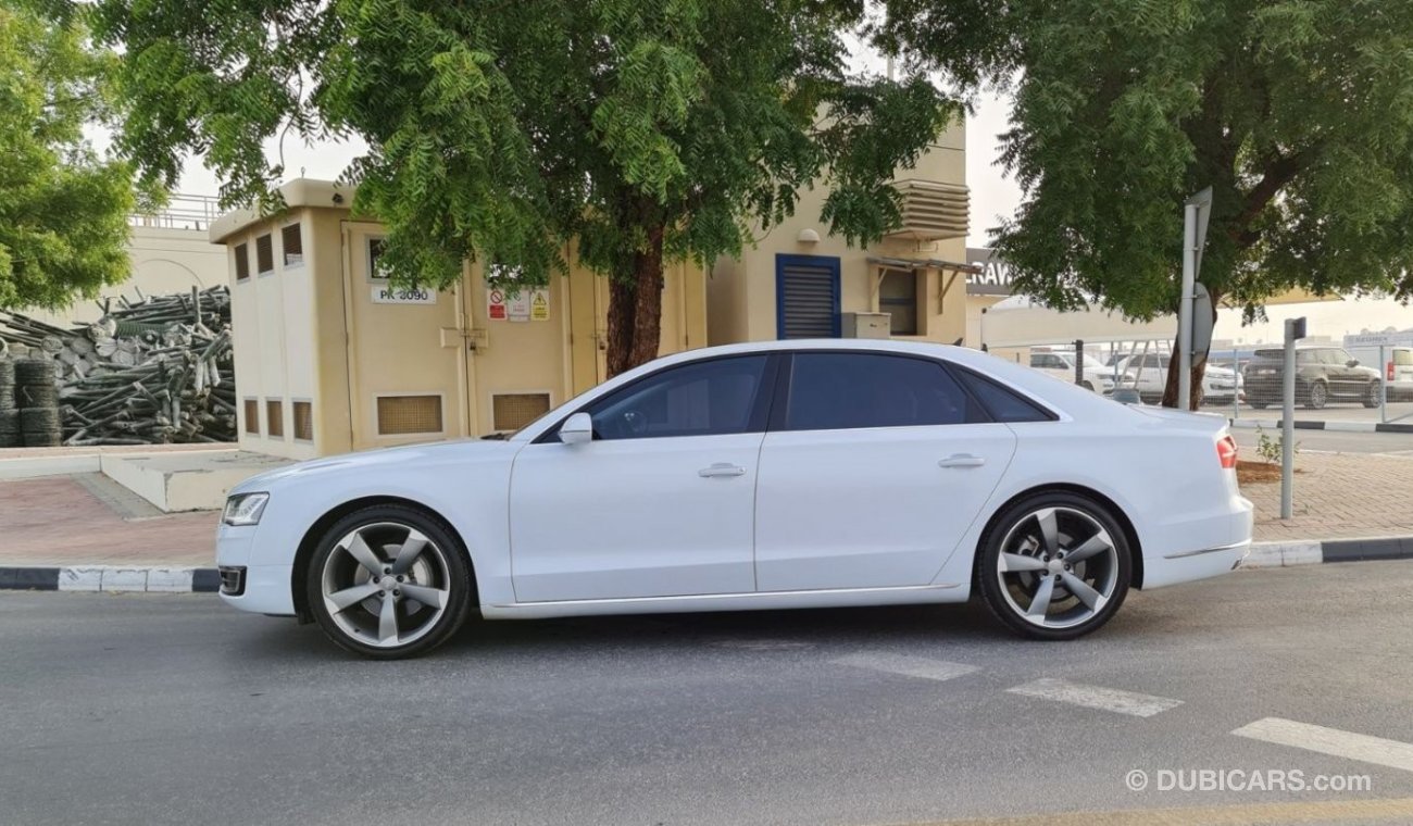 Audi A8 L 50 TFSI quattro Rear Package 50TFSI 2016 Very High Options GCC Perfect Condition