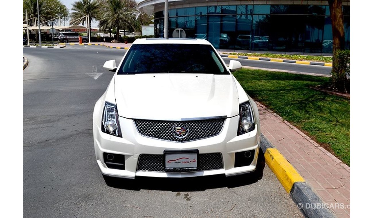 كاديلاك CTS V- ZERO DOWN PAYMENT - 1,940 AED/MONTHLY - 1 YEAR WARRANTY