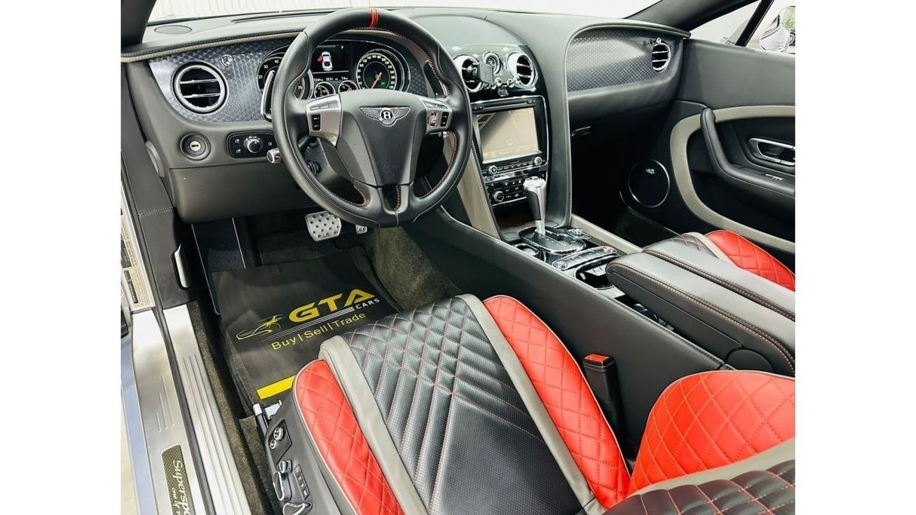 Bentley Continental GT 1/710 2017 Bentley Continental GT SuperSport, 2024 Agency Warranty + One Service Remaining, GCC