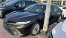 Toyota Camry 2020 GCC model, agency dye, brown color, beige interior, leather hatch, alloy wheels, mirror sensors