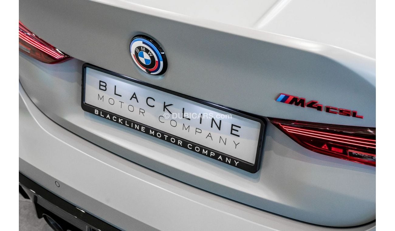 بي أم دبليو M4 2023 BMW M4 CSL, 2027 BMW Warranty + Service Contract, As New Condition, GCC
