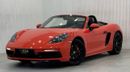 Porsche 718 Boxster 2017 Porsche Boxster S, Full Service History, GCC