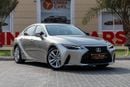 Lexus IS300 Premier Lexus IS300 2021 GCC under Warranty with Flexible Down-Payment/ Flood Free.
