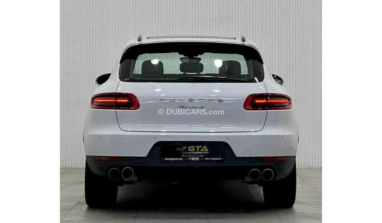Porsche Macan 2017 Porsche Macan S, Warranty, Full Service History, Full Options, Low Kms, GCC