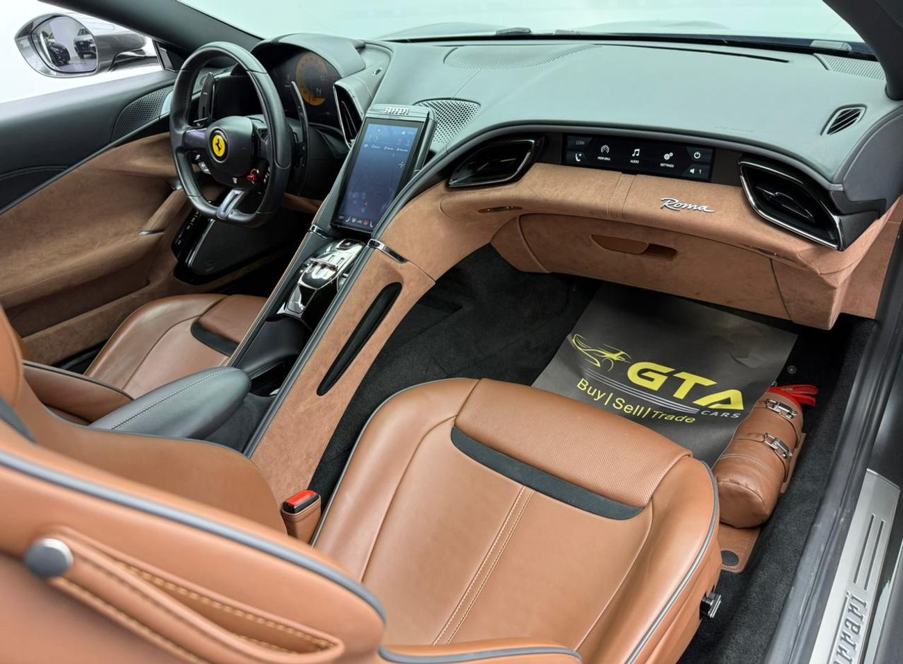 فيراري روما 2021 Ferrari Roma ,Ferrari Warranty+Service Contract+Full Service History ,GCC