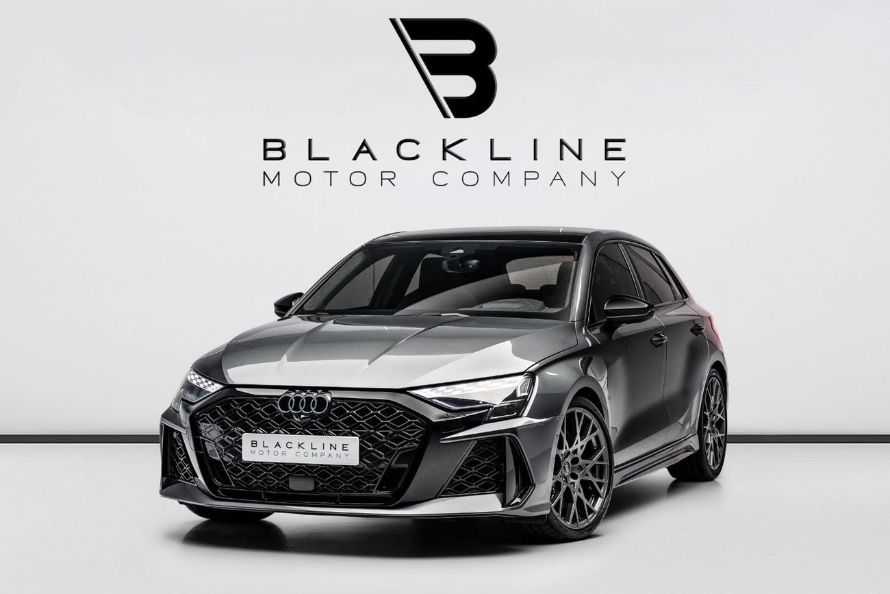 Audi RS3 TFSI quattro 2.5L Sportback SUMMER STARTS NOW | EXCLUSIVE DEAL BY BLACKLINE, 2030 Audi Warranty + Se