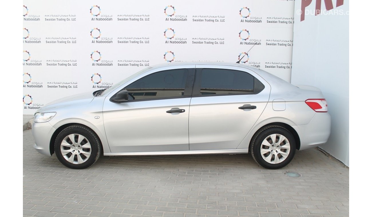 بيجو 301 1.6L ACC 2015 MODEL SILVER AND FREE INSURANCE