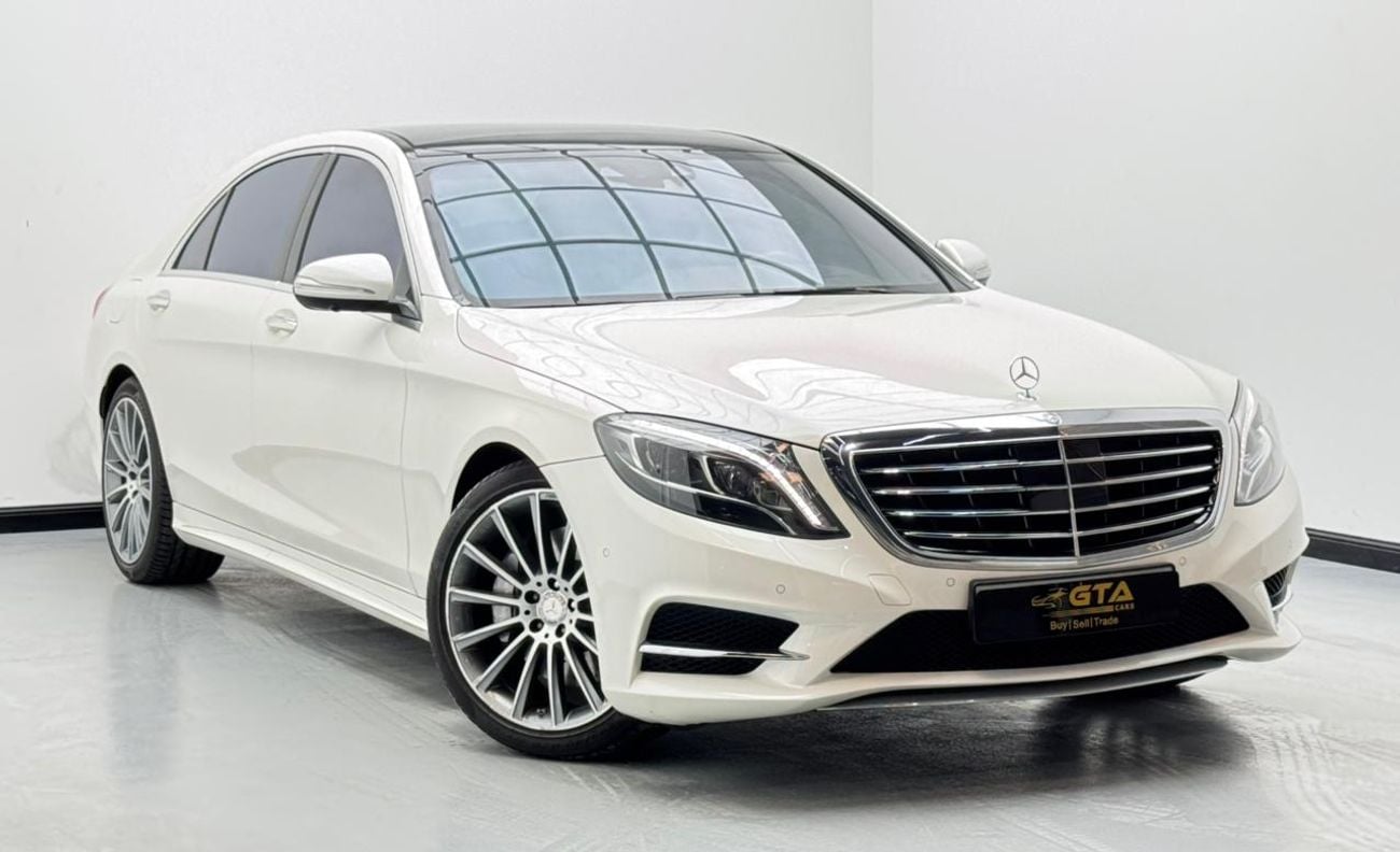 Mercedes Benz S550 2015 Mercedes-Benz S500L AMG, Service History, Excellent Condition, GCC