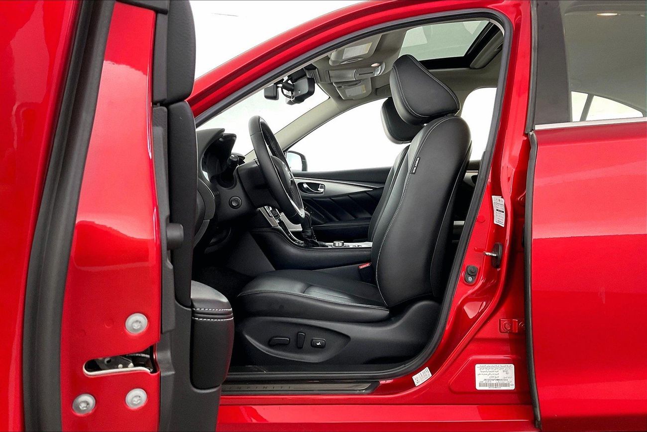 إنفينيتي Q50 Premium / Luxe | شامل الضمان | 0 ﺪﻔﻋﺓ ﺃﻮﻟﻯ