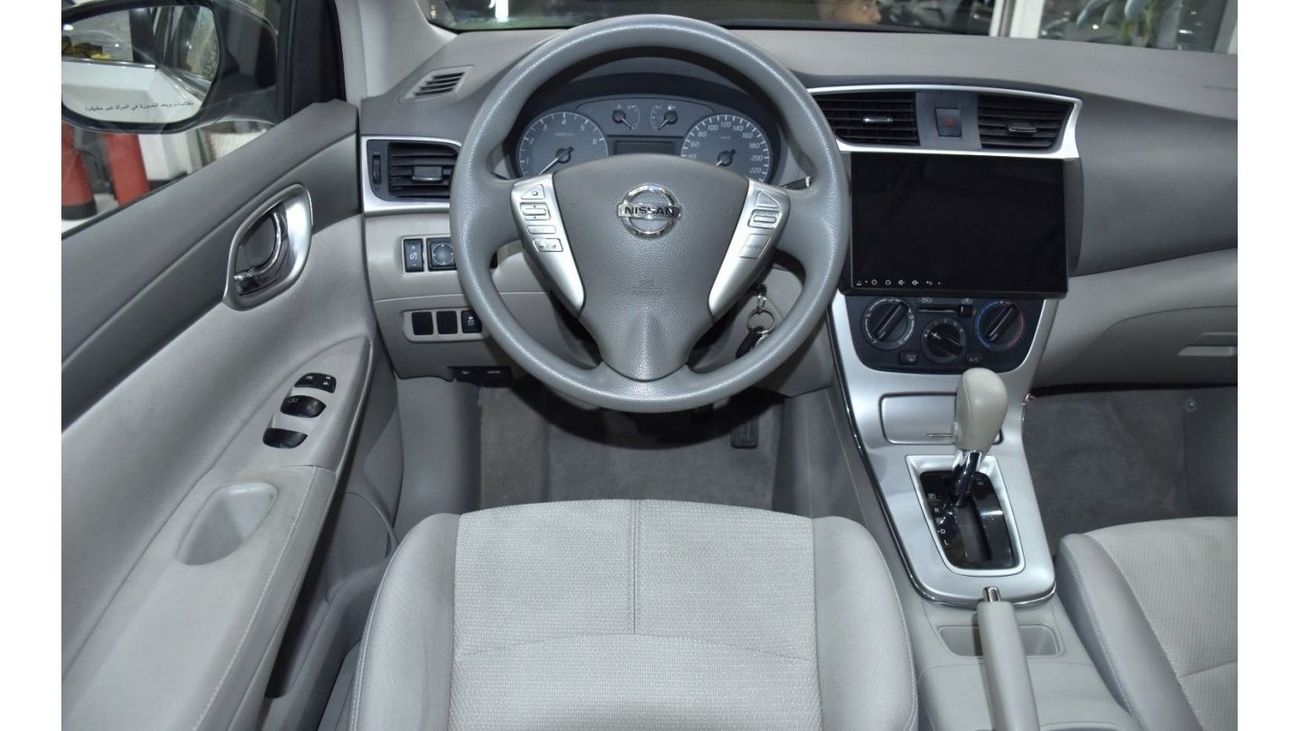 نيسان سنترا EXCELLENT DEAL for our Nissan Sentra 1.8 S ( 2019 Model ) in White Color GCC Specs