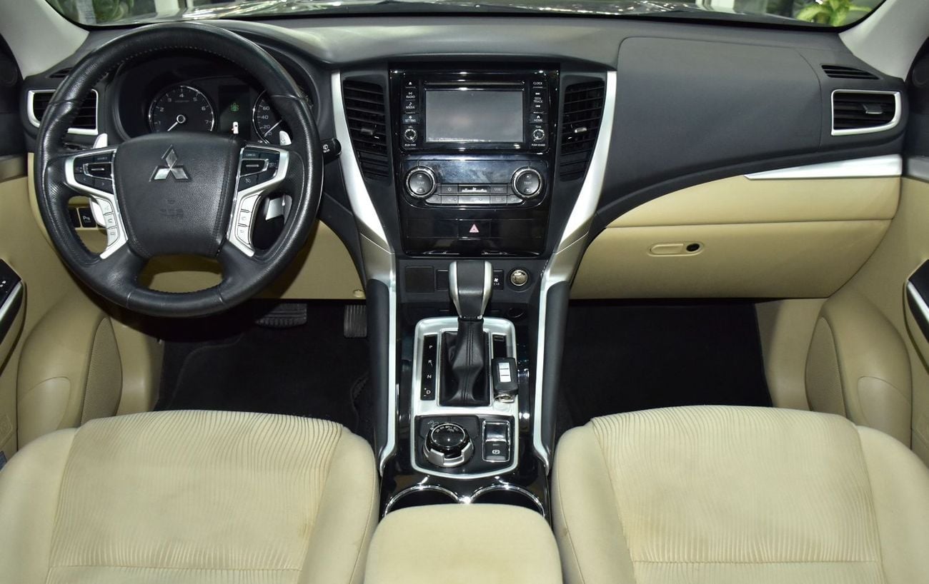 ميتسوبيشي مونتيرو سبورت GLS EXCELLENT DEAL for our Mitsubishi Montero Sport ( 2019 Model ) in Silver Color GCC Specs