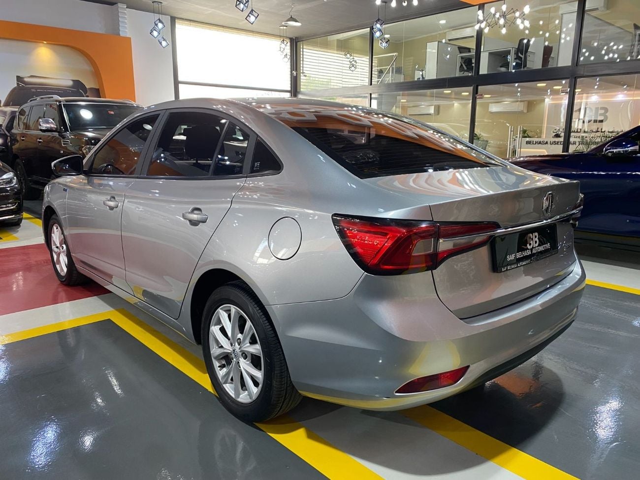 MG 5 Std AED 699 EMi @ 0% DP | MG 5 Sedan 2022 | GCC | 1.5L | Low Mileage | Under Warranty