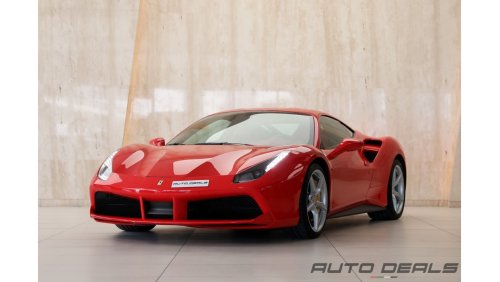 فيراري 488 GTB | 2019 - Warranty and Service Contract Available - Low Mileage - Perfect Condition | 3.9L V8