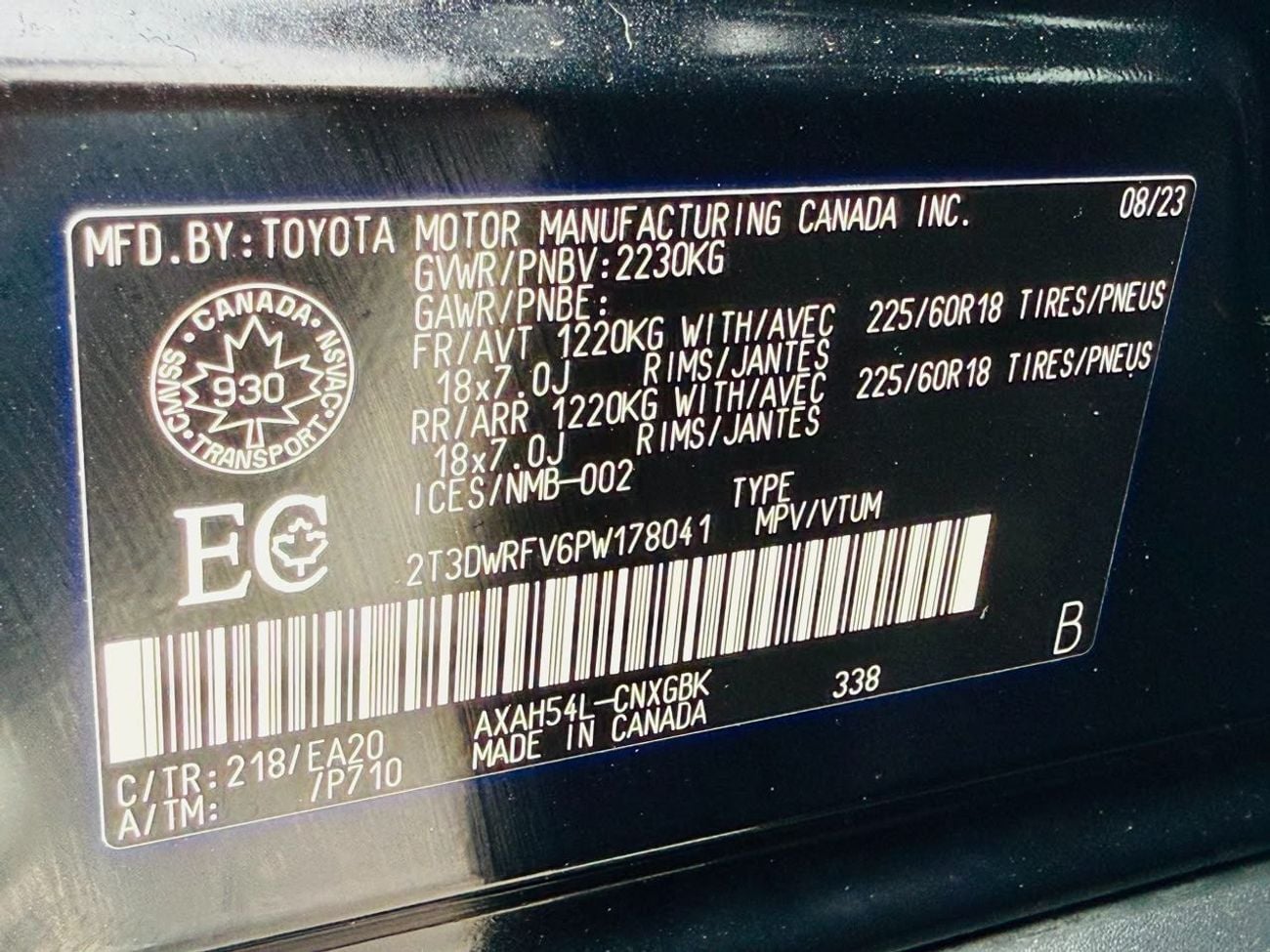 Toyota RAV4 LTD HEV 4X4 AWD 360 CAMERA
